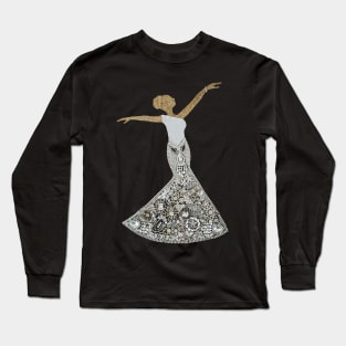 Jewelry Ballroom Dress Long Sleeve T-Shirt